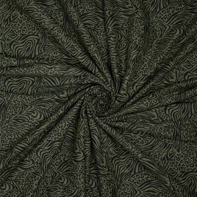 Animal print groen