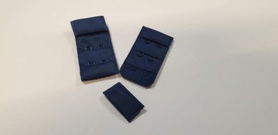 Beha sluiting 2 x 3  marine blauw