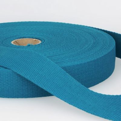 Tassenband 25 mm canardblauw