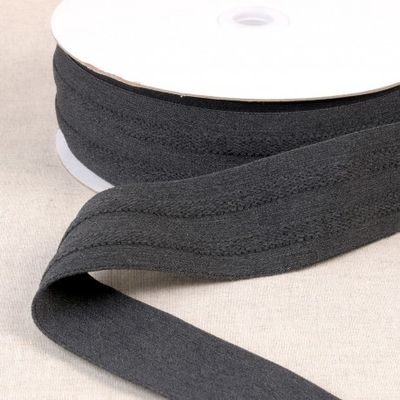 Elastiek streep|45mm grijs