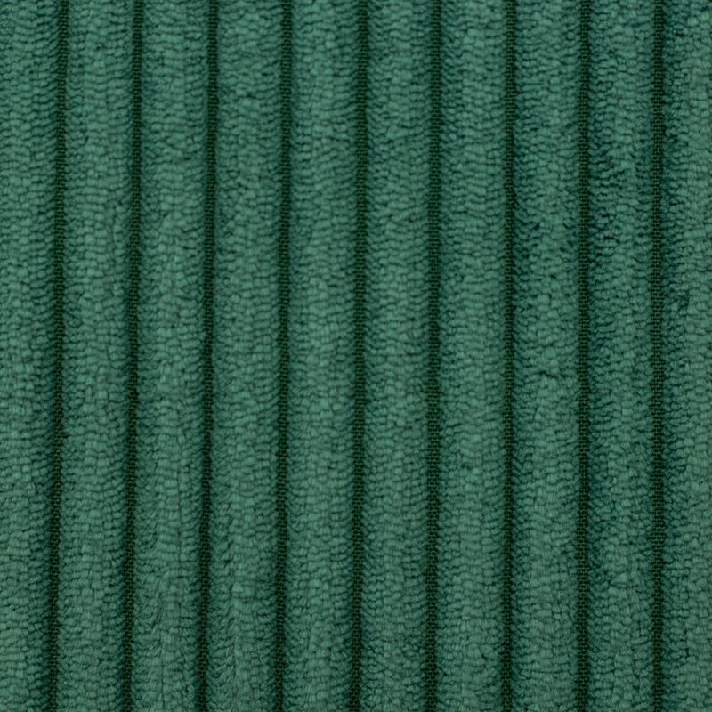 Decostof ribfluweel donker mint