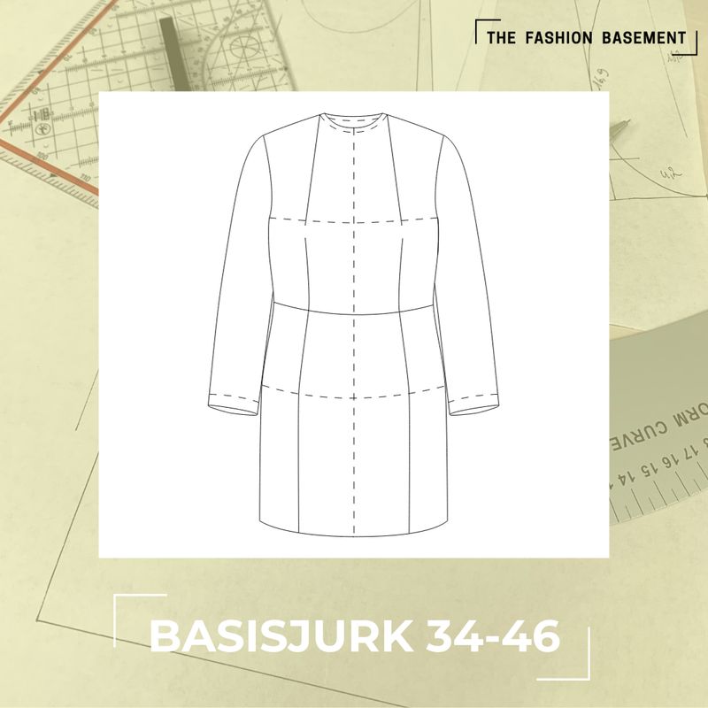 Basispatroon  jurk 34-46