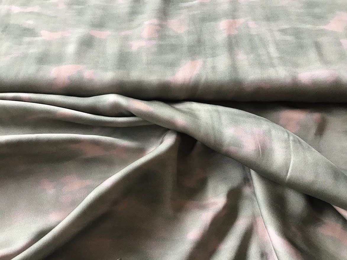 Batik groen viscose rayon