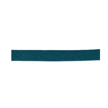 Schouderband uni 15 mm petrol