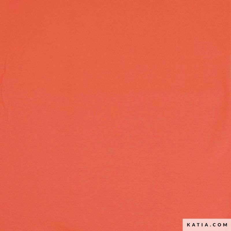 Tricot hot coral