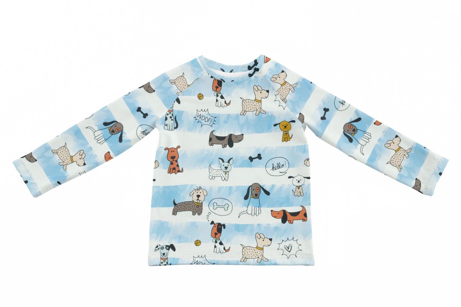 Funny dogs blue 105 cm