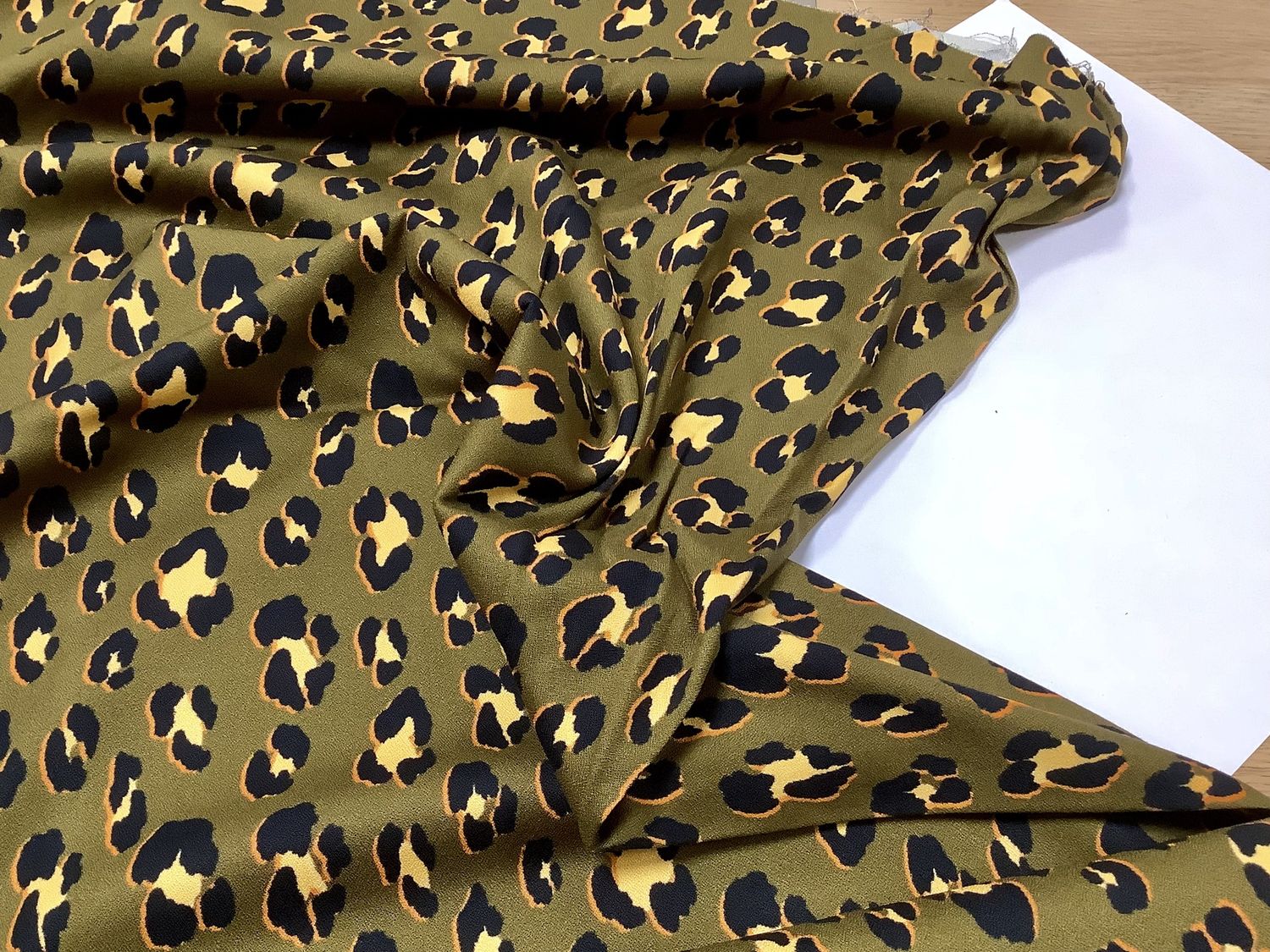 Leopard kaki/yellow