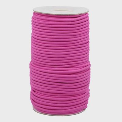 Ronde elastiek fuschia