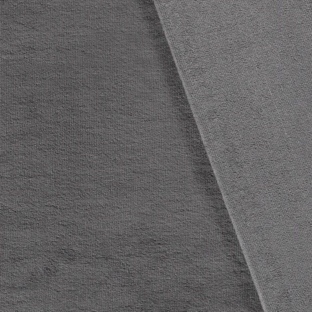 Bamboe fleece donker grijs