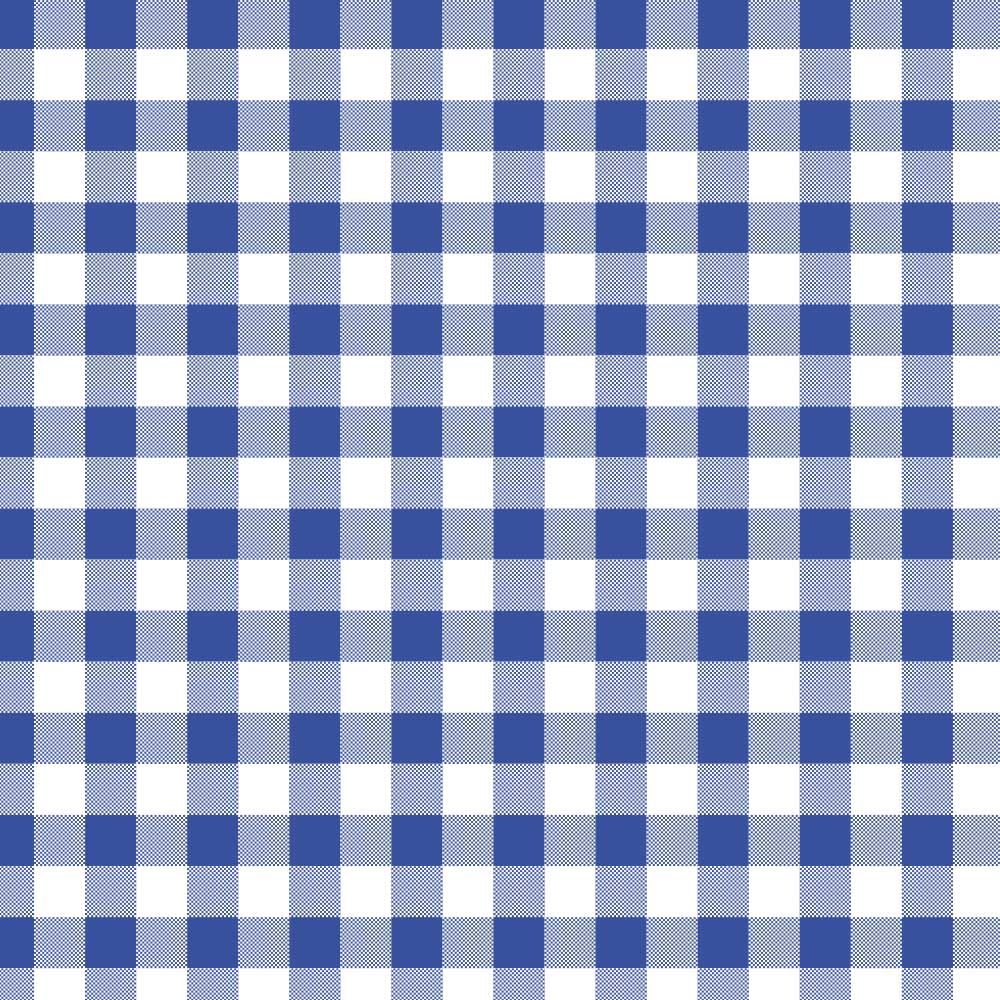 Seersucker checks blauw/wit (Zen)