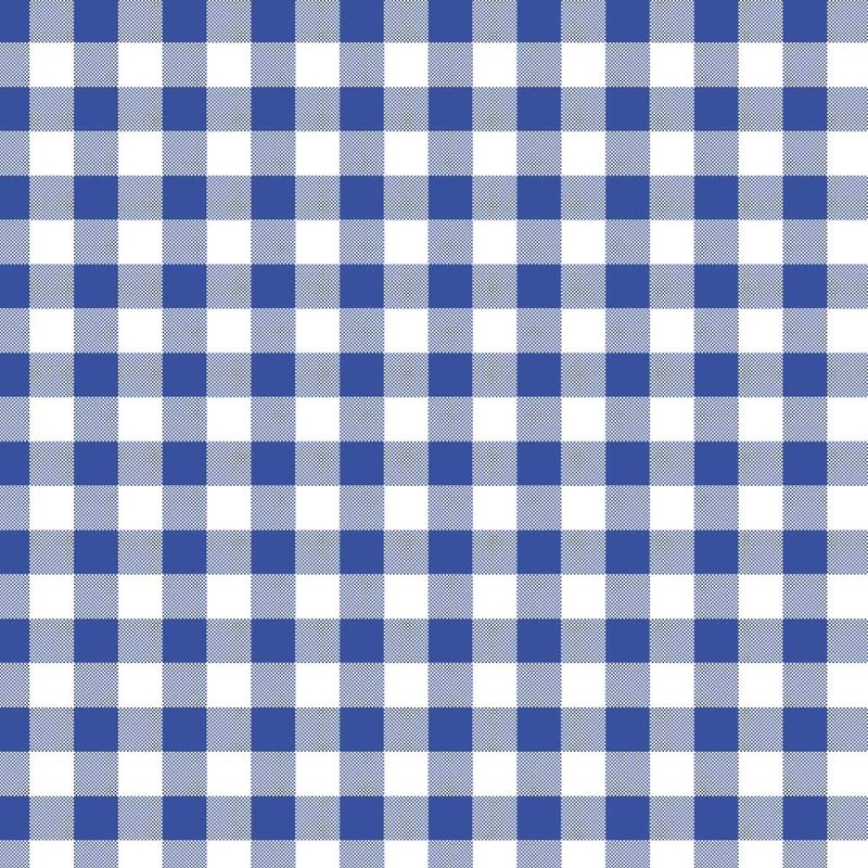Seersucker checks blauw/wit (Zen)