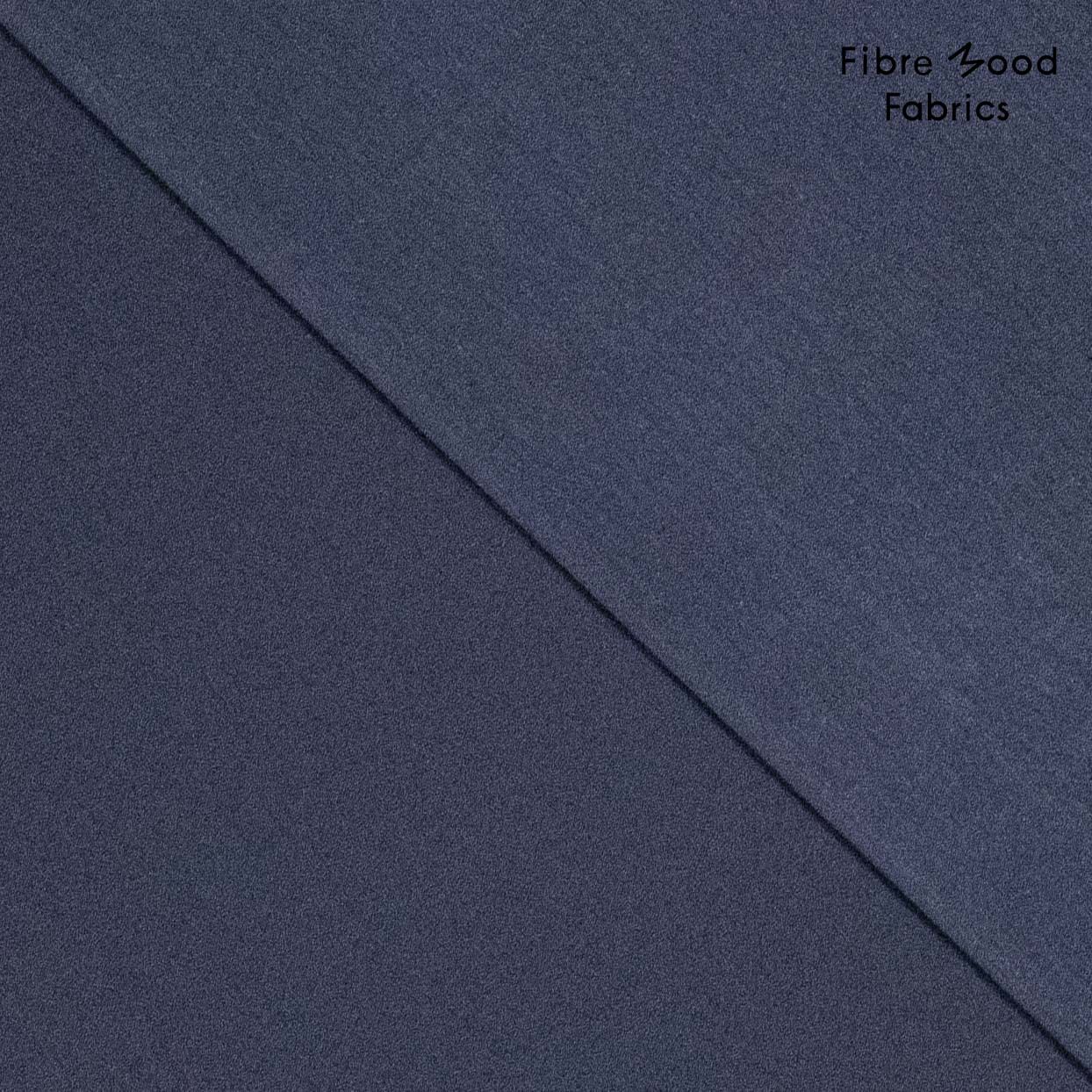 Satijn brushed dark blue