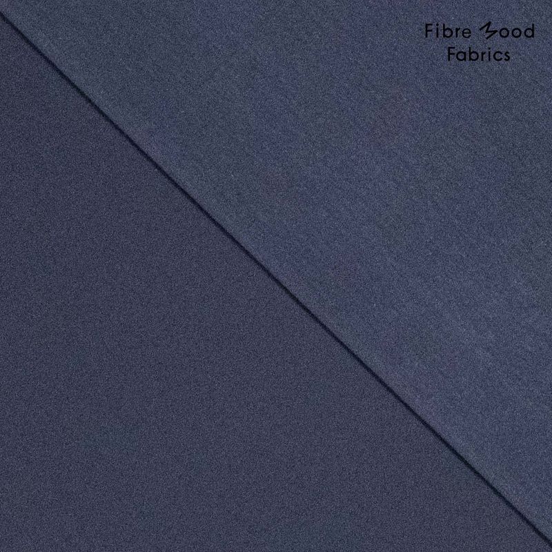 Satijn brushed dark blue