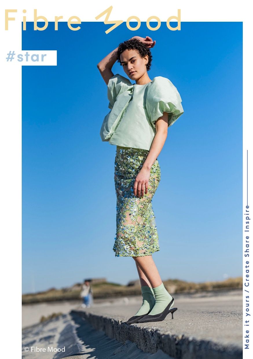 Tafta zomers groen (Star)