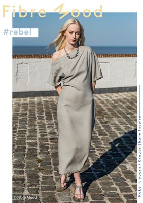 Linnen viscose twill grijs ,Rebel, Liberty, Marley