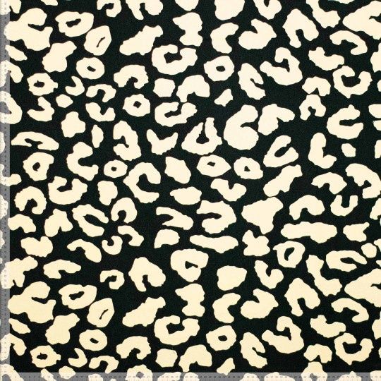Canvas leopard beige