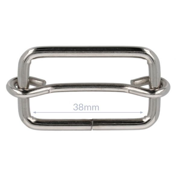 Schuifgesp metaal 38 mm