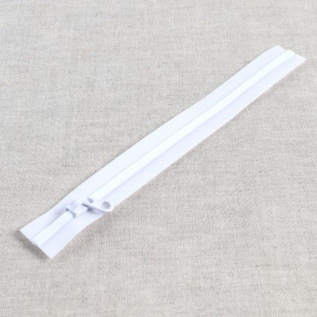 Rits|pvc| niet deelbaar|wit