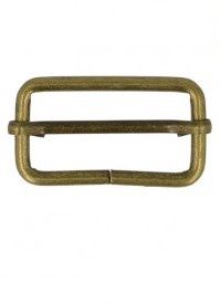 Schuifgesp  32 mm, Color: oud goud