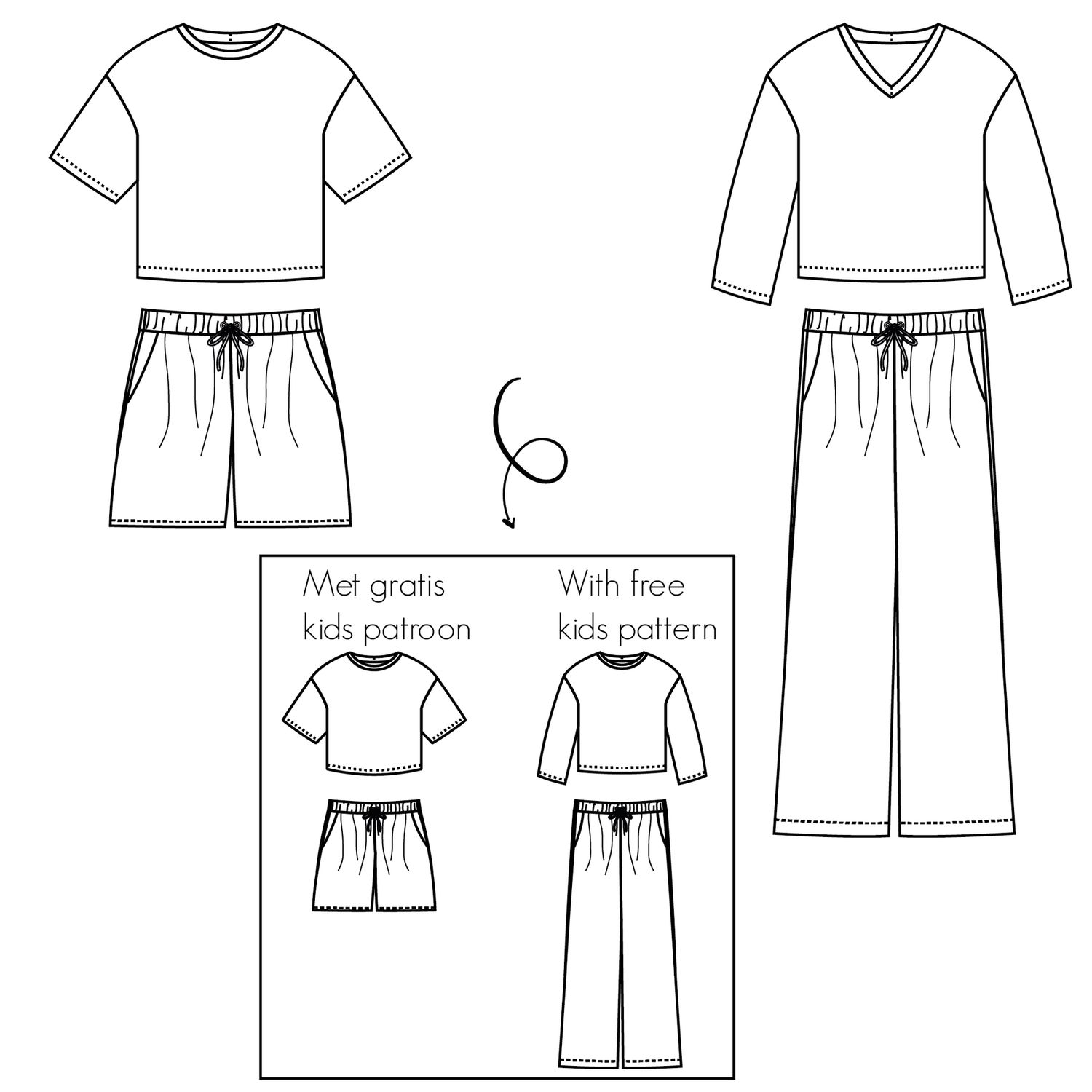 Lola loungewear set