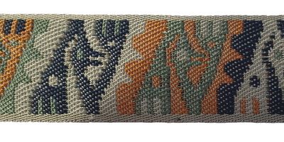 Tassenband groen/roest