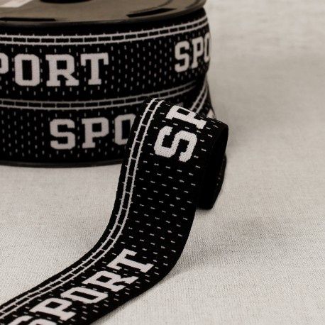 Tweekleurig sportelastiek