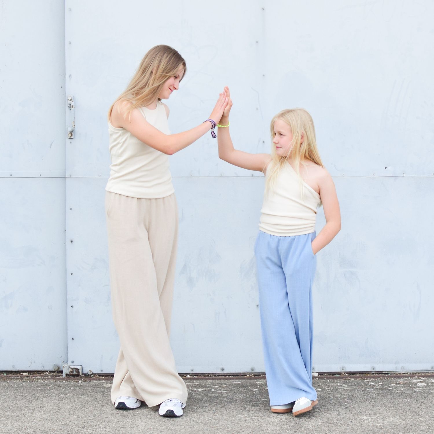 Kiki broek en blouse voor dames en kinderen