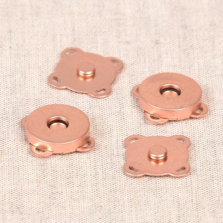 Aannaaibare magneetsluiting|19 mm, Color: rose