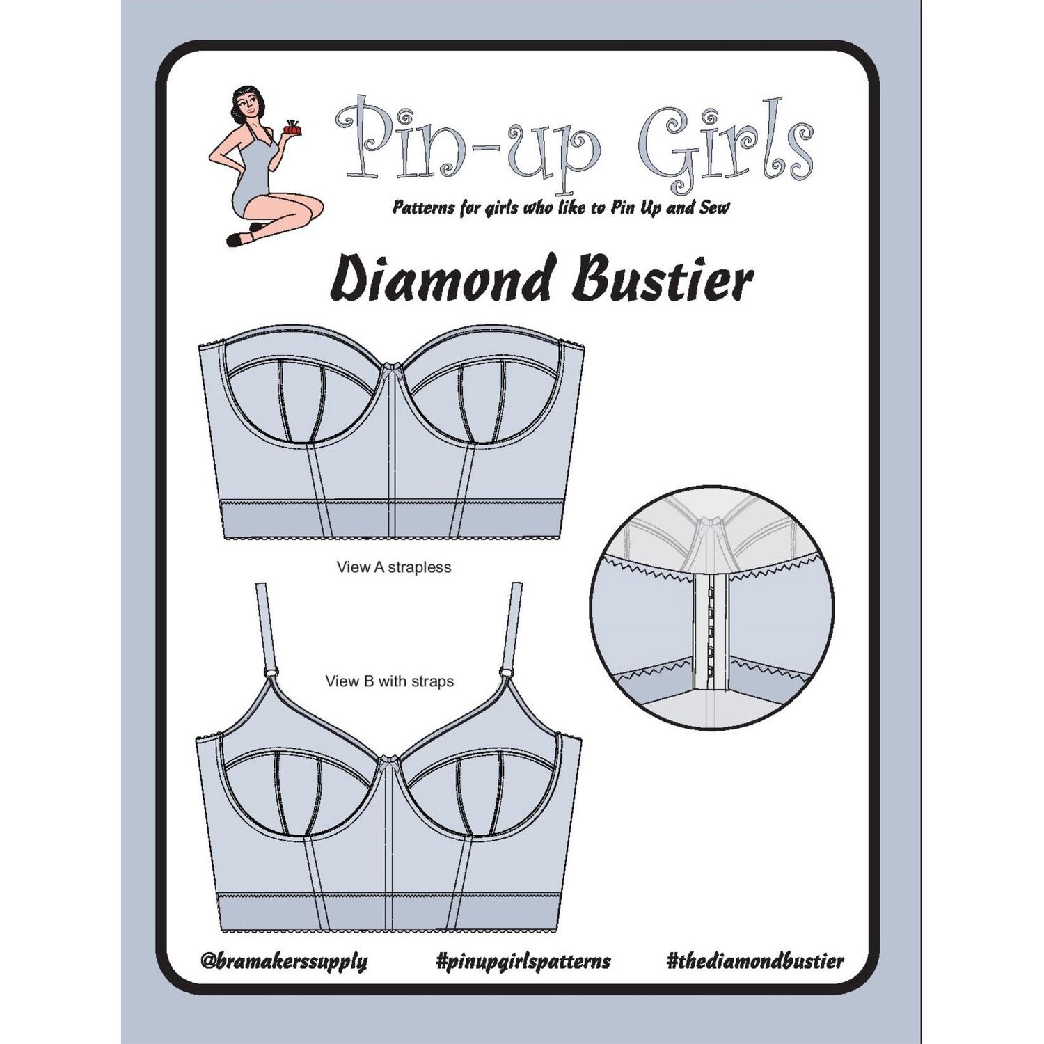 Diamond bustier