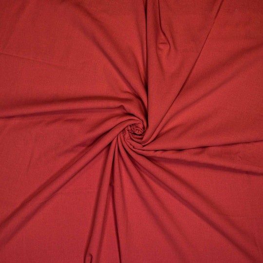 Linnen/ viscose rood