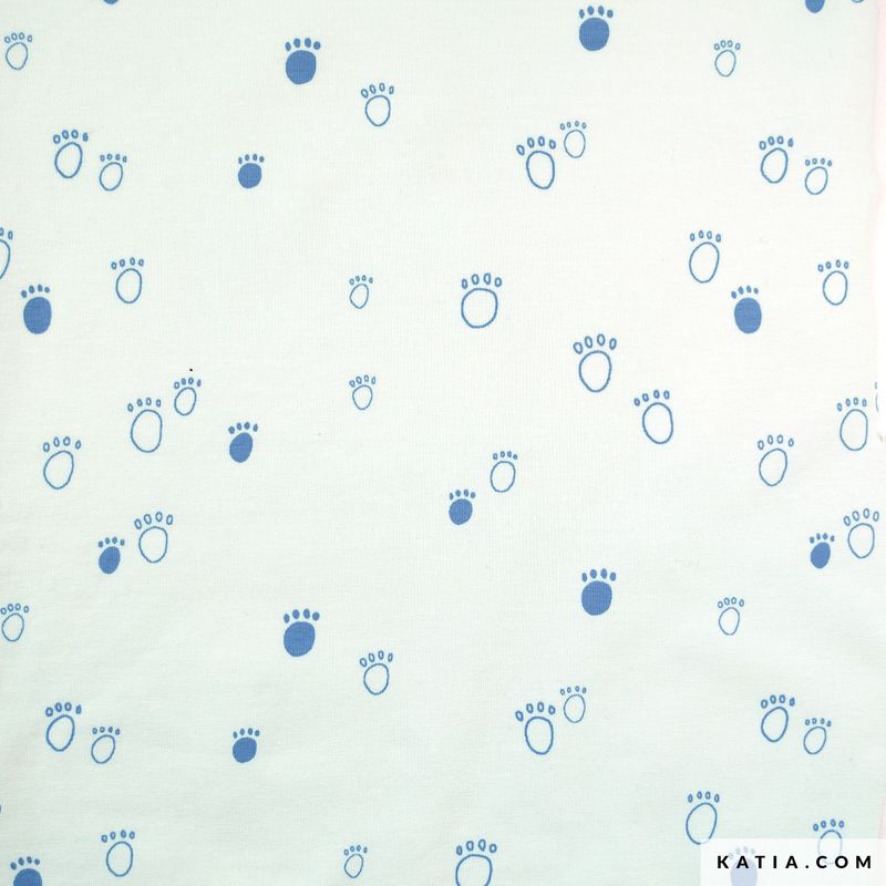 Polar bear footprint