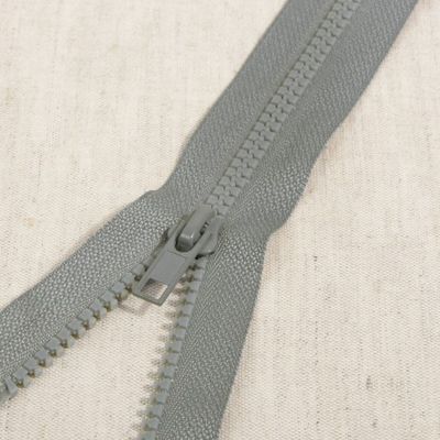 Bloktand rits|deelbaar| asgrijs|kleur 577