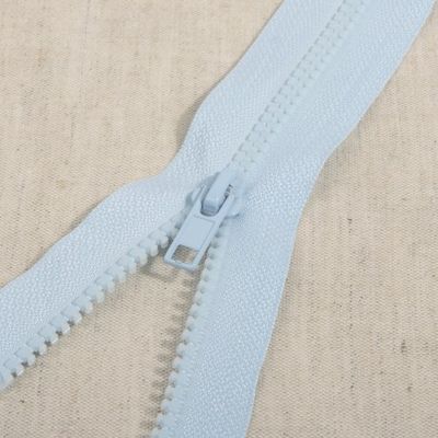 Bloktand rits|deelbaar| babyblauw|kleur 542