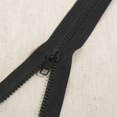 Bloktand rits|deelbaar| zwart|kleur 580