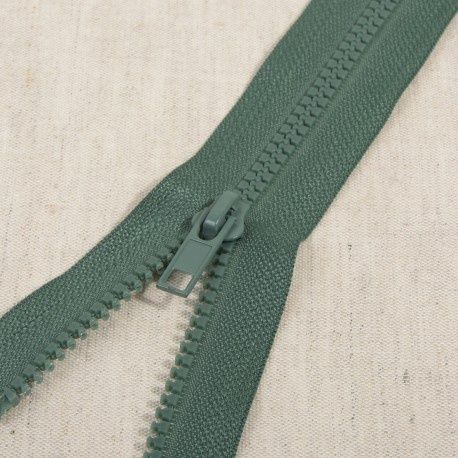 Bloktand rits|deelbaar|dennengroen|kleur 530