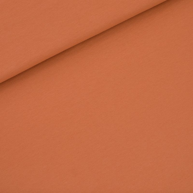 French terry herfstbladbruin