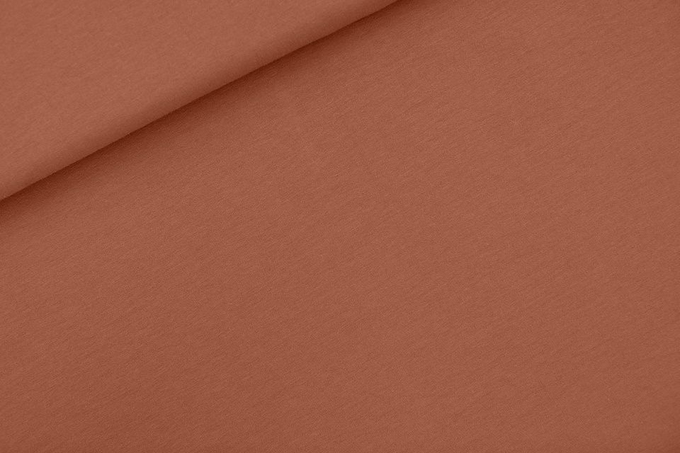 French terry mocha bisque