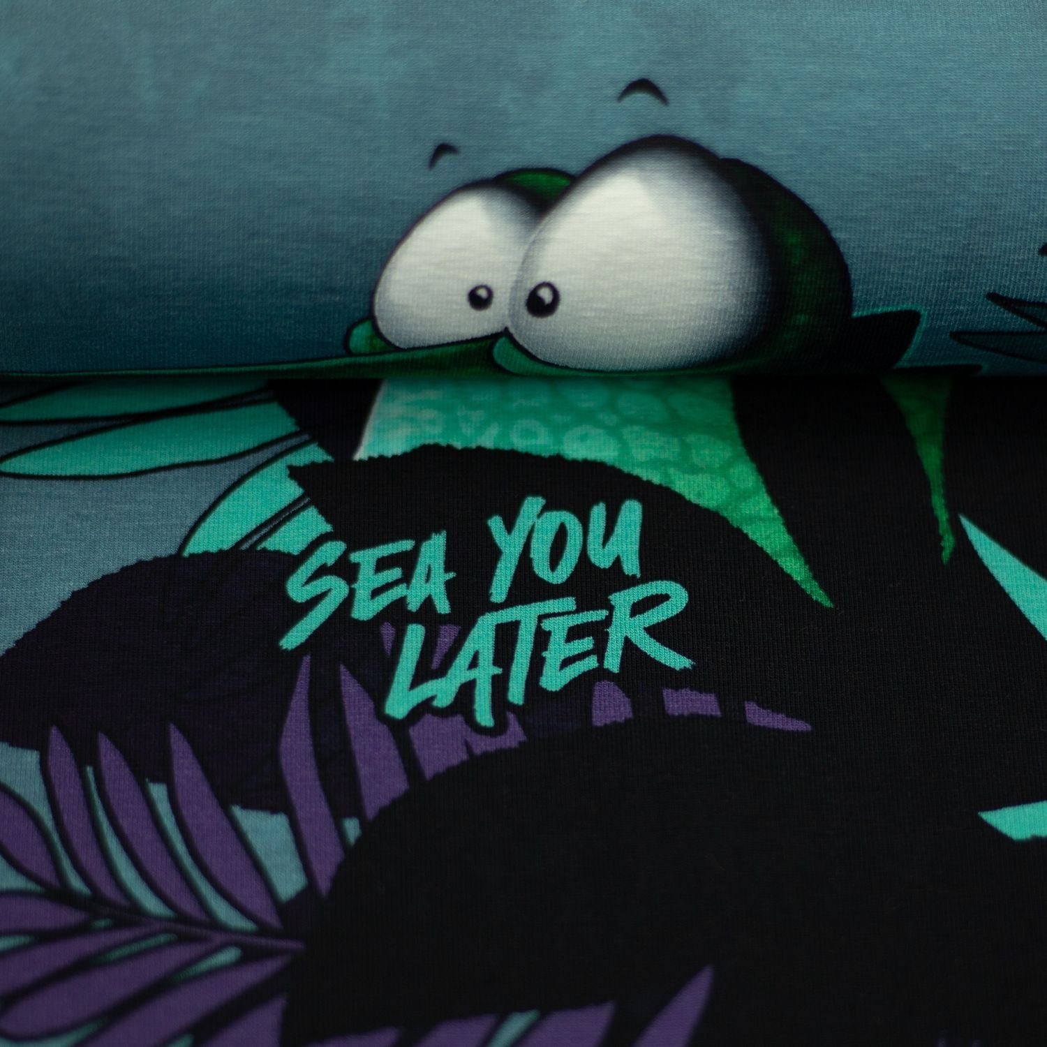 See you later by Thorsten berger paneel blauw grijs