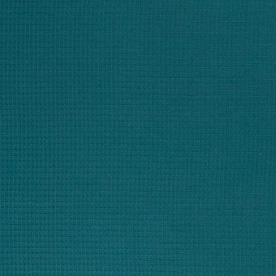 Wafel badstof Turquoise