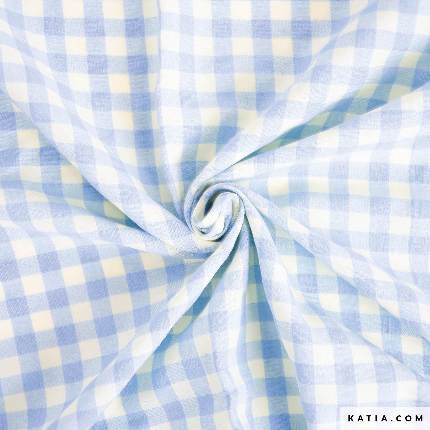 Vichy Gingham blue yellow