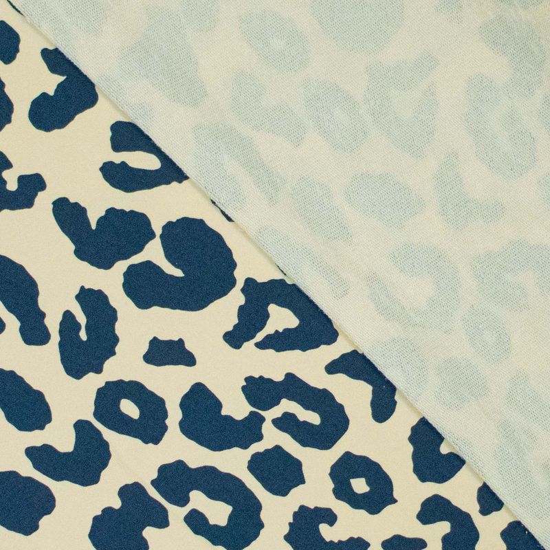 Leopard jogging blauw wit