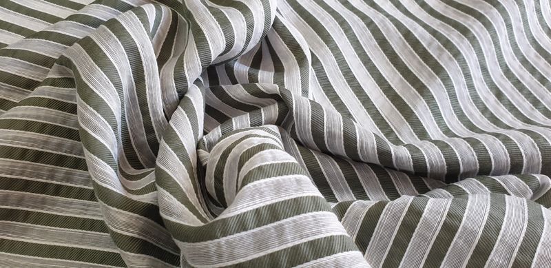 Transparante streep groen