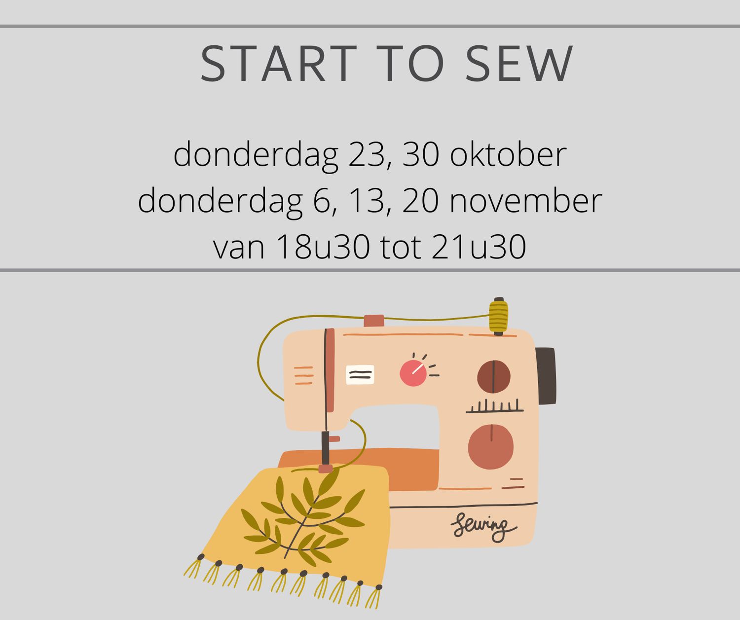 Start-to-sew: naaien voor beginners