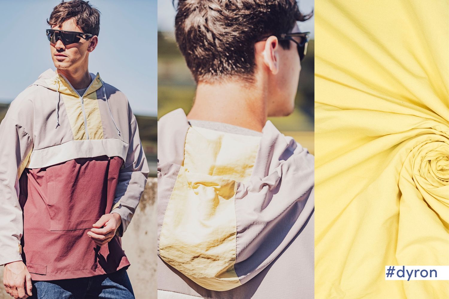 Waterproof sport en outdoor geel/Dyron