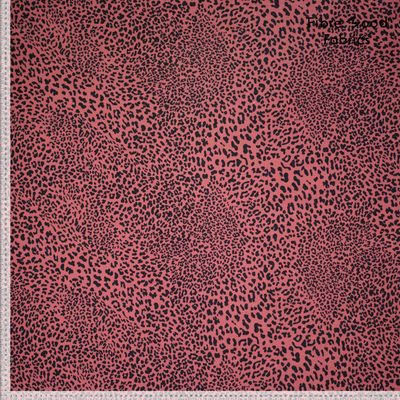 Leopard jogging dark red/Carmel