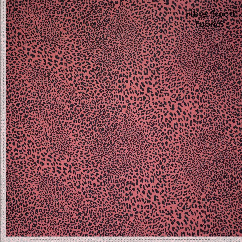 Leopard jogging dark red/Carmel
