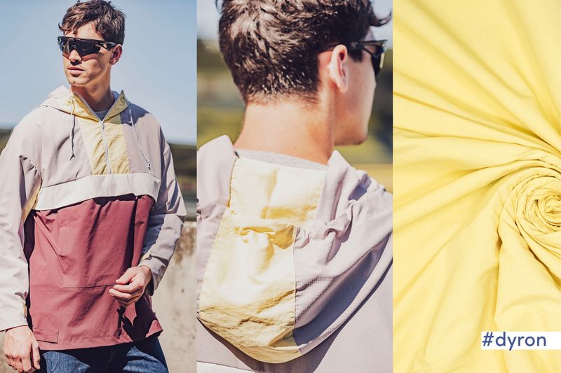 Waterproof rib stop aubergine/Dyron, Tavio
