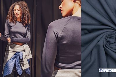 Scuba tricot donker blauw/Dymar, Cruz