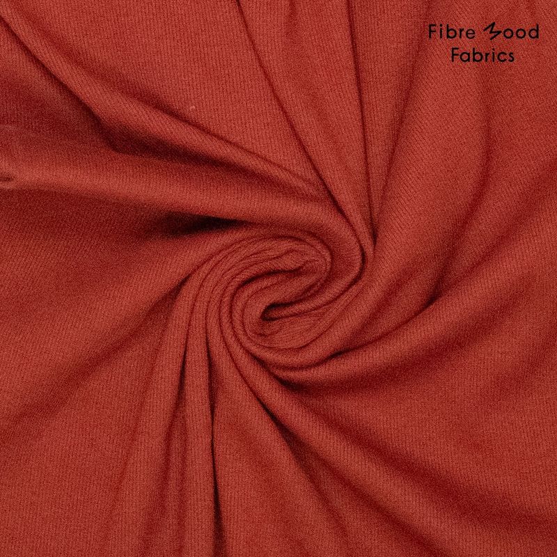 Boordstof donker rood/Carmel