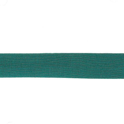 Tricot biais 20 mm petrolgroen